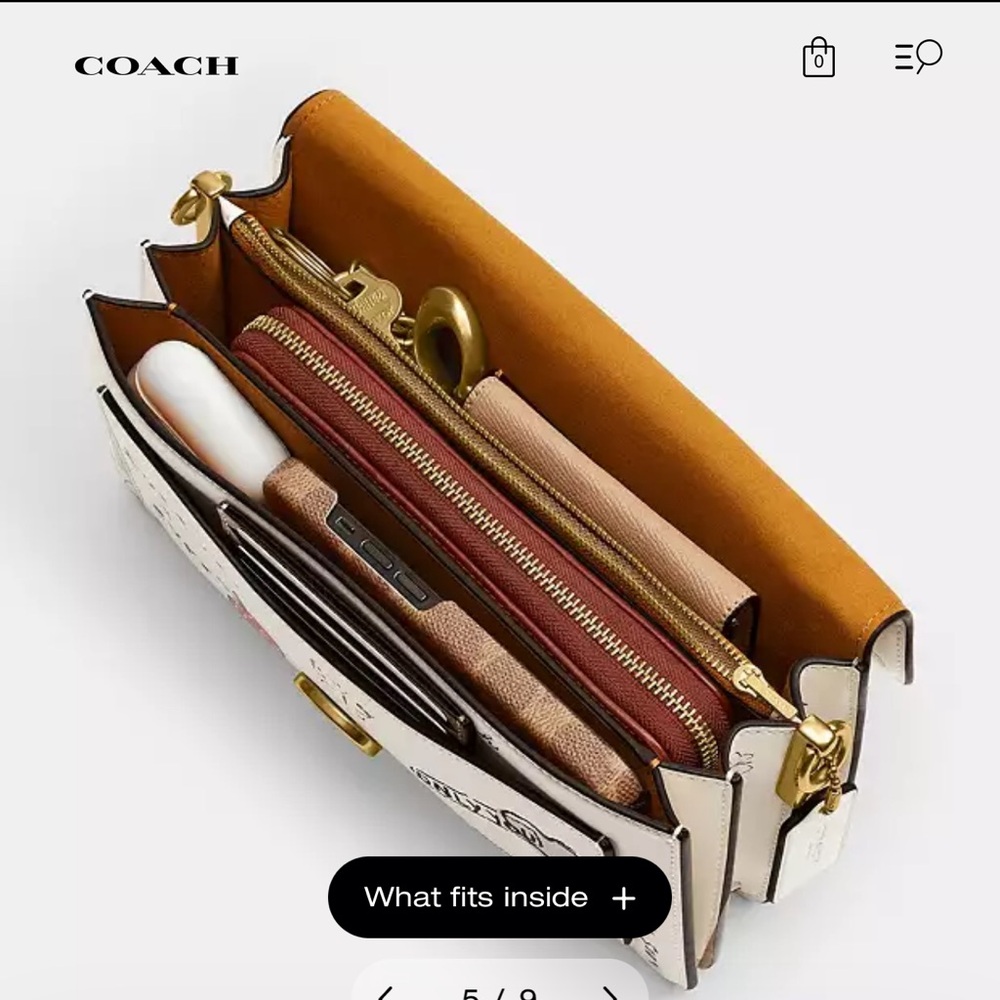 Coach Multicolor Graffiti Shoulder Bag - Picture 11 of 11